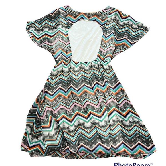 Blue Rain Dress - Picture 4 of 10